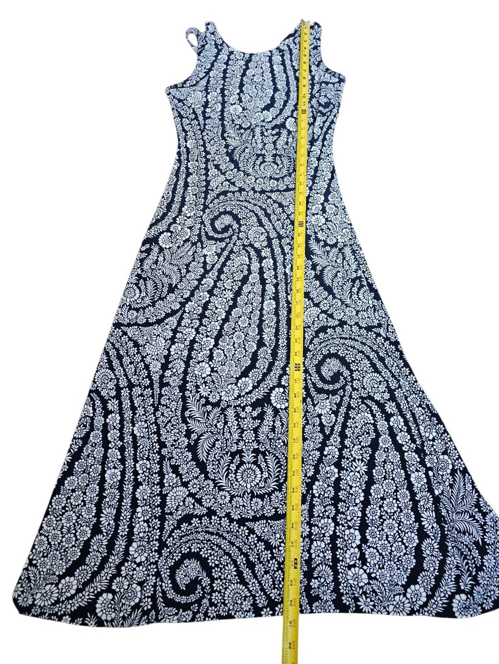 Brand New with Tags (NWT) Tommy Hilfiger Paisley Cross-Back Maxi Dress - Picture 13 of 16